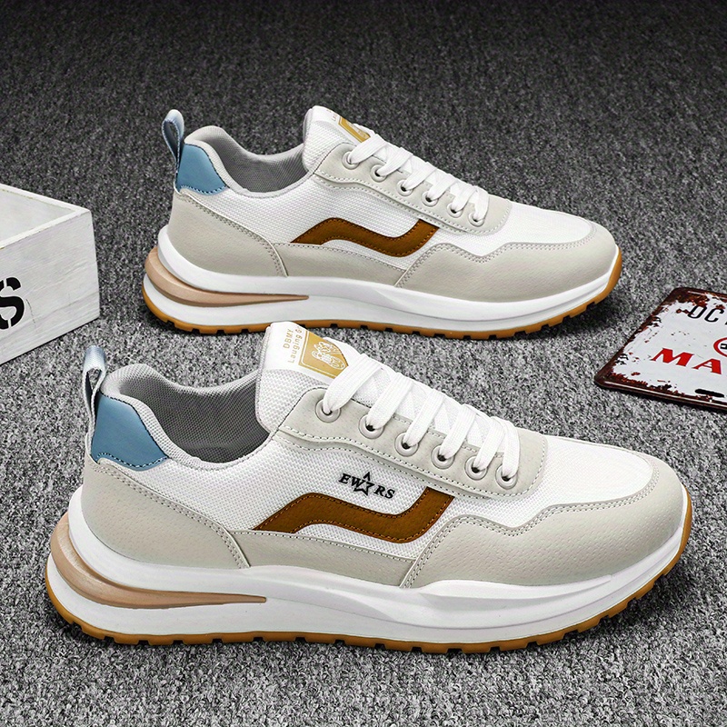 breathable and comfortable mens running shoes with shock absorption and wear for outdoor activities details 1
