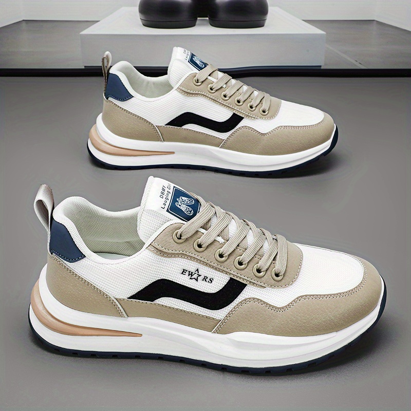 breathable and comfortable mens running shoes with shock absorption and wear for outdoor activities details 5