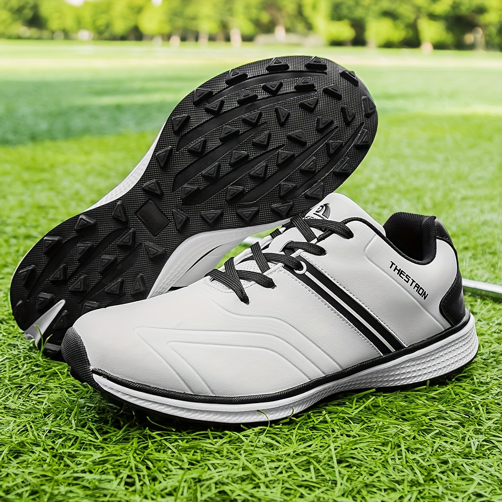 Professional Mens Golf Shoes Waterproof Non Slip Sneakers Outdoor Training Hiking Running Comfy Shoes & Outdoors Temu details 5