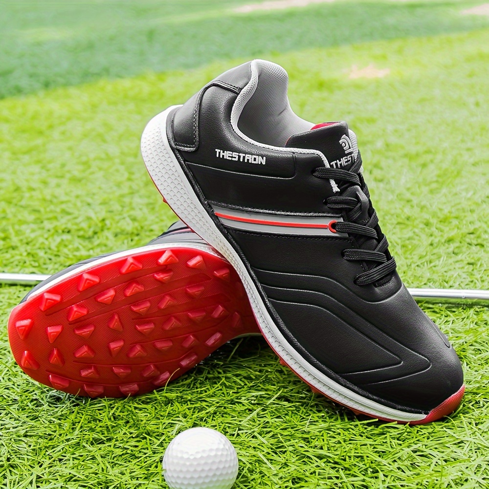 Professional Mens Golf Shoes Waterproof Non Slip Sneakers Outdoor Training Hiking Running Comfy Shoes & Outdoors Temu details 10