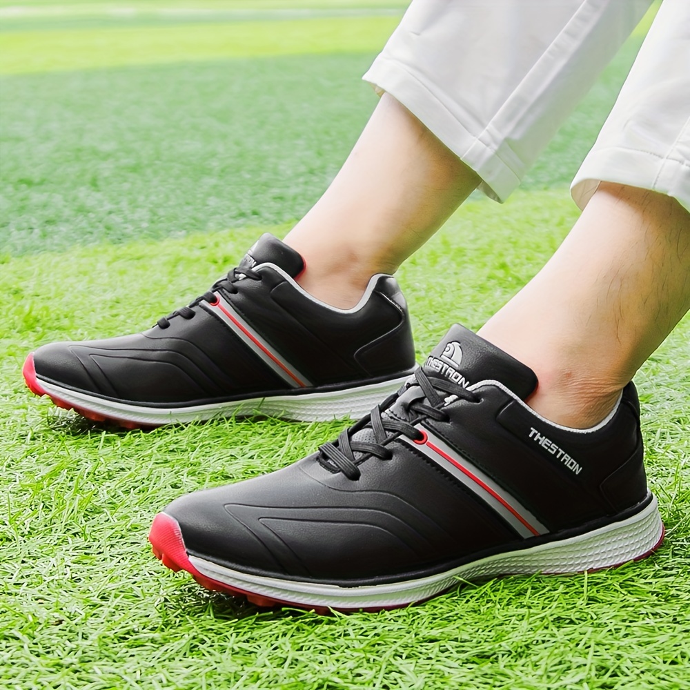 Professional Mens Golf Shoes Waterproof Non Slip Sneakers Outdoor Training Hiking Running Comfy Shoes & Outdoors Temu details 11