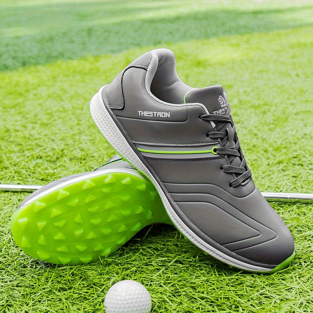 Professional Mens Golf Shoes Waterproof Non Slip Sneakers Outdoor Training Hiking Running Comfy Shoes & Outdoors Temu details 15