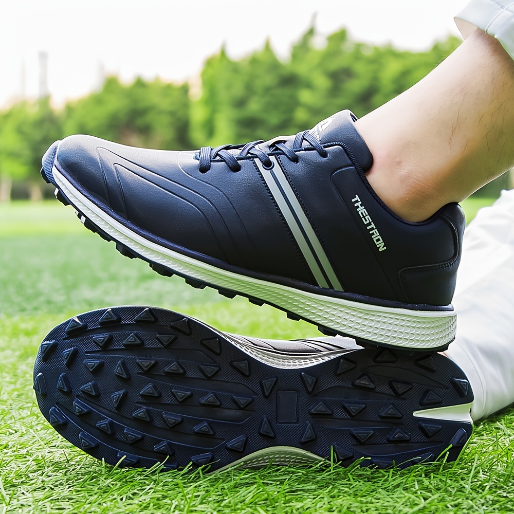 Professional Mens Golf Shoes Waterproof Non Slip Sneakers Outdoor Training Hiking Running Comfy Shoes & Outdoors Temu details 21