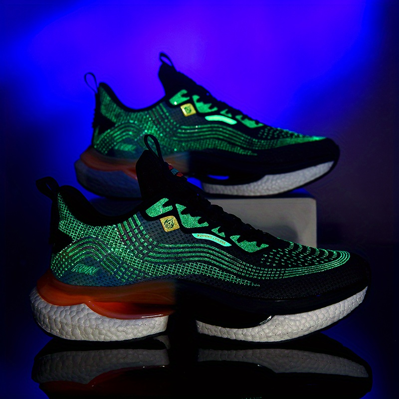 mens lightweight sports sneakers shock absorption breathability comfort for outdoor running jogging hiking details 9