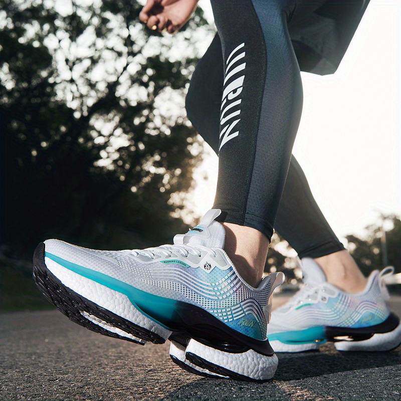 mens lightweight sports sneakers shock absorption breathability comfort for outdoor running jogging hiking details 14