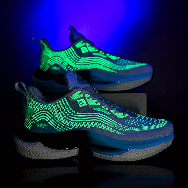 mens lightweight sports sneakers shock absorption breathability comfort for outdoor running jogging hiking details 16